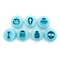 Mini Halloween Clay Cutters for Stud Earrings, 7 pcs, Adorabilities
